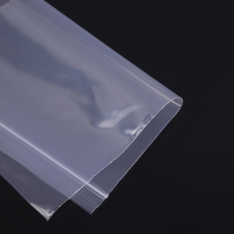 Random size 1 Clear Zip Lock Bag Transparent Plastic Packing Reclosable Bag Organiser