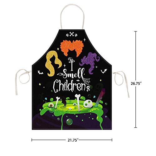 Halloween Apron I Smell Children Cooking Aprons