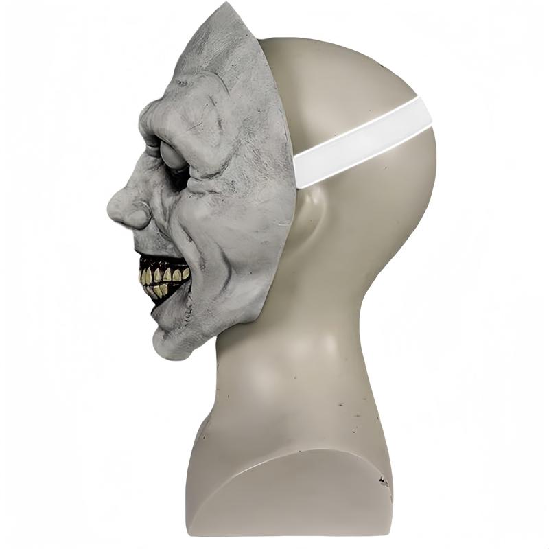 Scary Halloween Mask for Adults,Creepy Latex Horror Mask, Realistic Durable Natural Latex, Perfect for Parties