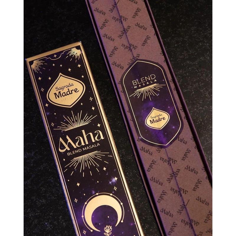 Purple Sparkle Maha Incense Fragrance Mother Nature Flower Scent