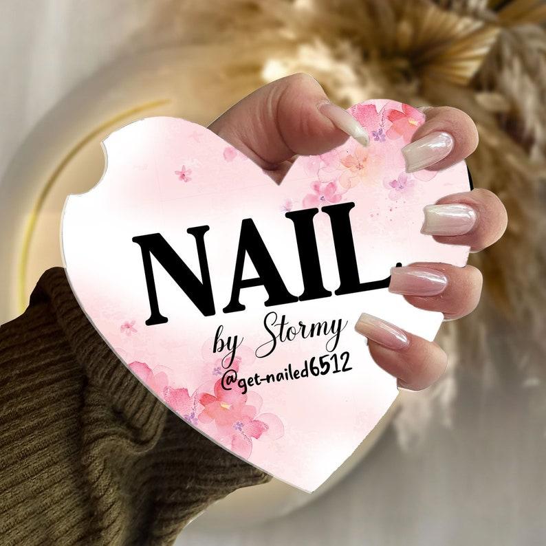 Prop For Nail Techs, Nailfie Disk Sign, Nail Technician Sign, Social Media Picture Prop Sign, Nail Artist Gift