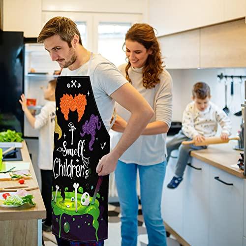 Halloween Apron I Smell Children Cooking Aprons