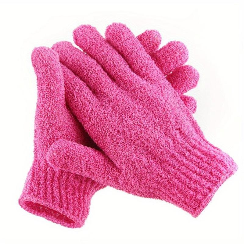 Unisex Exfoliating Bath Glove Accessories, 3pcs set Body Scrubber Gloves for Home, Body Exfoliating Accessories for Shower, Spa, Massage, Body Care Tool