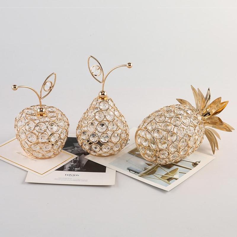 Artificial Pineapple Ornament, 1 Count Artificial Fruit Figurine, Tabletop Centerpiece For Home Decor