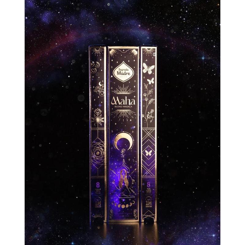 Purple Sparkle Maha Incense Fragrance Mother Nature Flower Scent