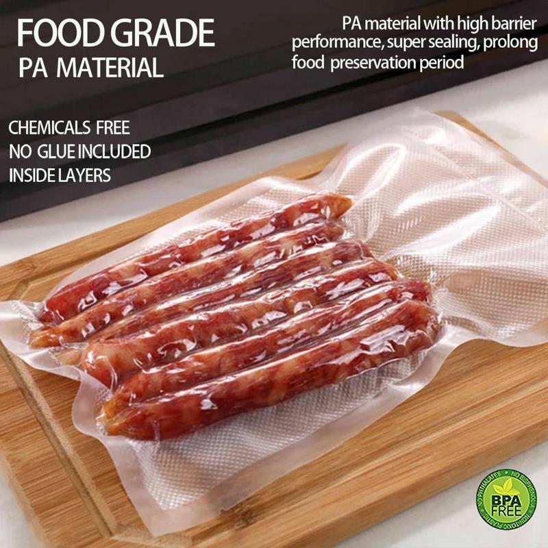 Food Vacuum Sealer Bag, 1 Roll Multi-size Food Vacuum Sealer Bags, Vacuum Storage Bag for Food Fresh Long Keeping, Home Kitchen Supplies