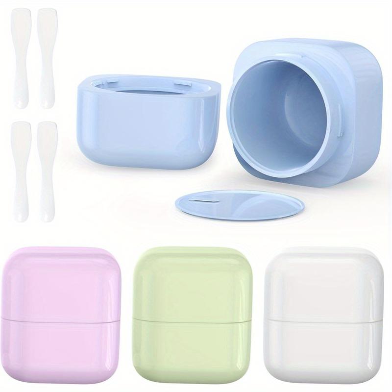 8pcs set Milk Tanks, Plastic Cosmetic Cans, Sample Bottles, Cosmetic Boxes, Empty Cosmetic Cans, Travel Cans