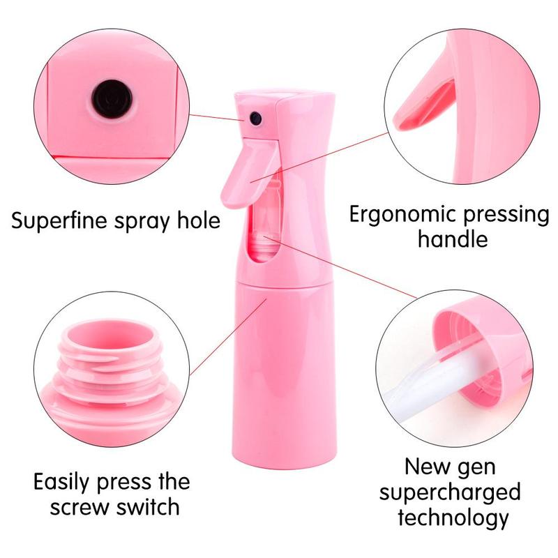 Hairdressing Spray Bottle for Hair Styling, Refillable Spray Bottle, Empty Spray Bottle, Mist Spray Bottle for Water, Toner, Skin Moisturizing, Skin Care Tools, Christmas Gift