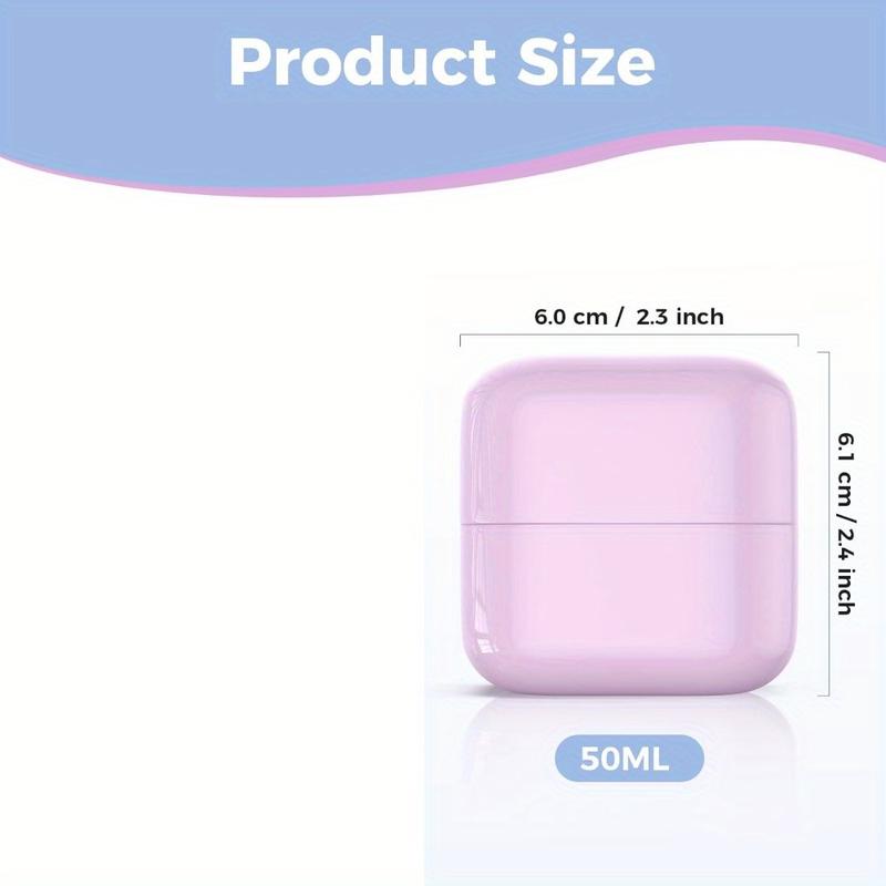 8pcs set Milk Tanks, Plastic Cosmetic Cans, Sample Bottles, Cosmetic Boxes, Empty Cosmetic Cans, Travel Cans