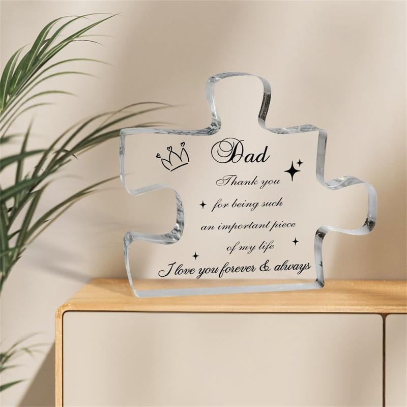 Acrylic Plaque For Father Fathers Day from Daughter Son Dad Gifts Acrylic Plaque Gifts Father's Day Gifts Daddy Gift Ideas Cool Gifts for Dad Step Dad Gifts Father in Law Gift Dad Birthday Gifts Best Dad Ever Gifts