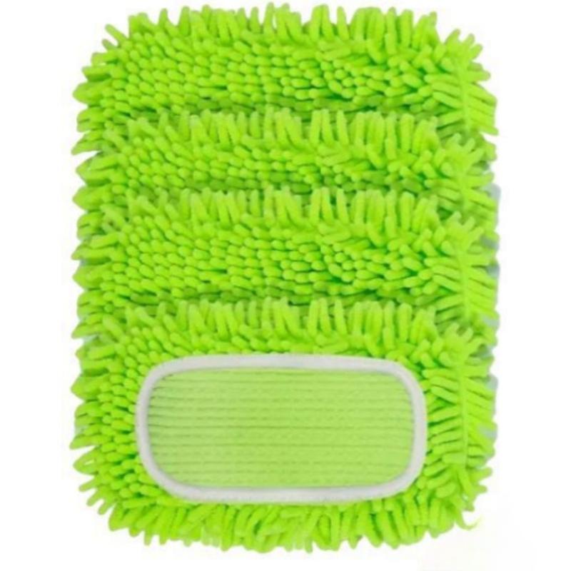 4 PCS Absorbent Washable Microfiber Mop Pads(Mops not included) for Swiffer Sweeper- Reusable Cleaning Cloths for Living Room, Bedroom, Bathroom, Kitchen reusable mop replacement pad