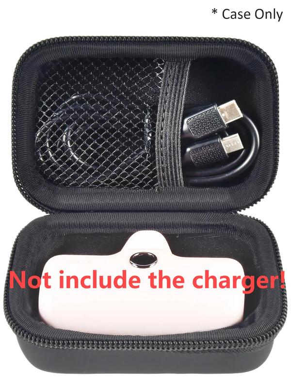 Portable Charger Power Bank Case, Carrying Case for Portable Charger Power Bank, Small Charging Battery Pack Bag