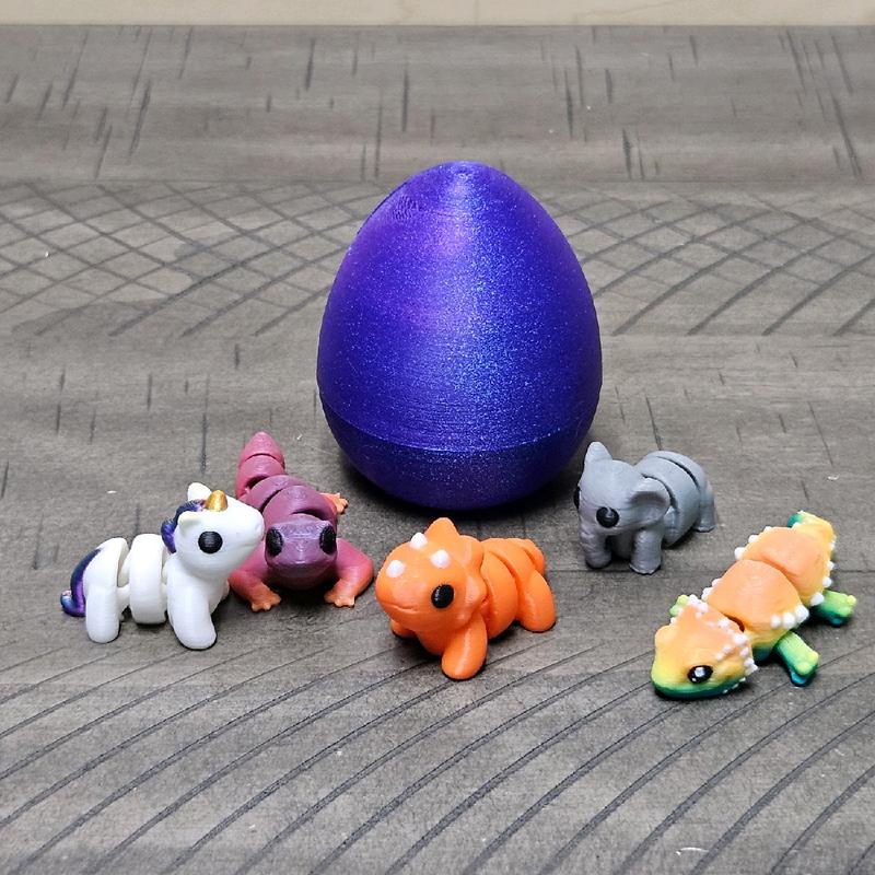 3D printed MICRO mini handpicked desk pet figurines