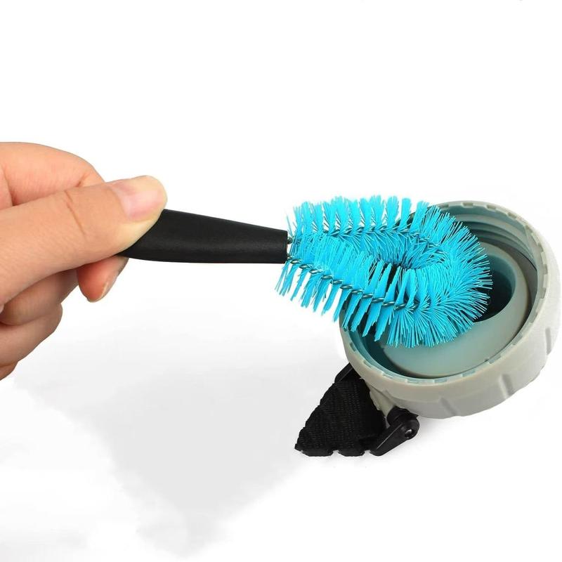 Kitchen Cleaning Brush Set, Long Handle Bottle Cleaning Brush Suitable for Cleaning Water Bottles, Glasses, Narrow Cup Straws