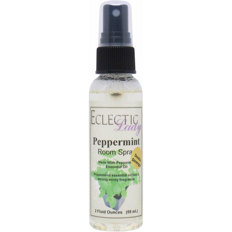 Peppermint Room Spray - Fragrant Aromatic Room Mist For Home, Room, Office - Made With Peppermint Essential Oil