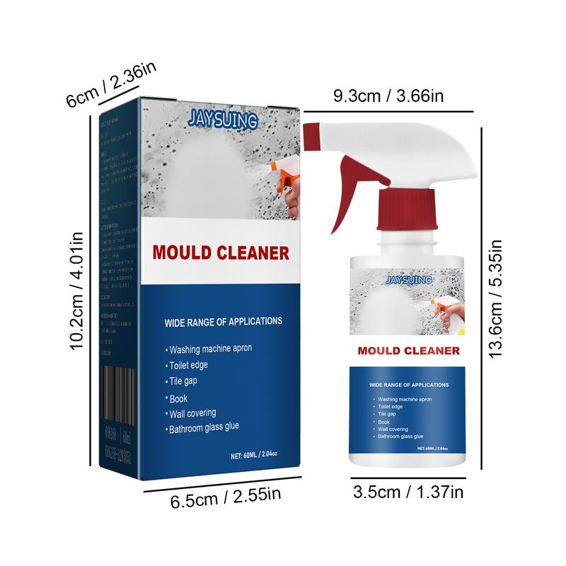 Jaysuing Mold Remover Spray, Ceiling Bathroom Tile Wall Multi-Effect Cleaning Decontamination And Mildew Removal Spray