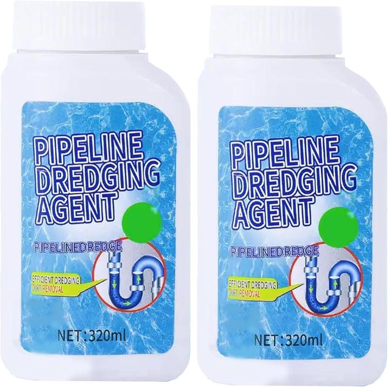 Liapu Powerful Pipe Dredging Agent for Kitchen and Toilet Pipelines - Dissolves 200+ Blockages and Kills 99% of Bacteria