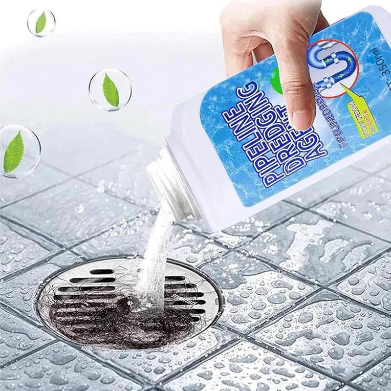 Liapu Powerful Pipe Dredging Agent for Kitchen and Toilet Pipelines - Dissolves 200+ Blockages and Kills 99% of Bacteria