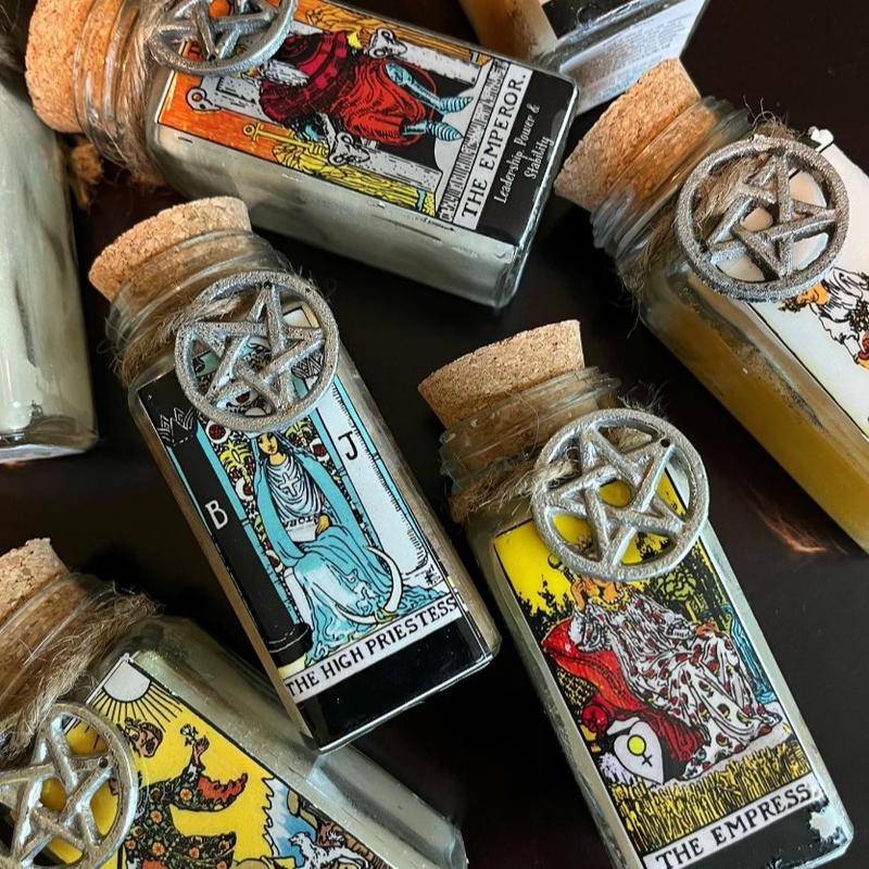 Soul Sticks, Major Arcana Tarot Card Smudge Candle