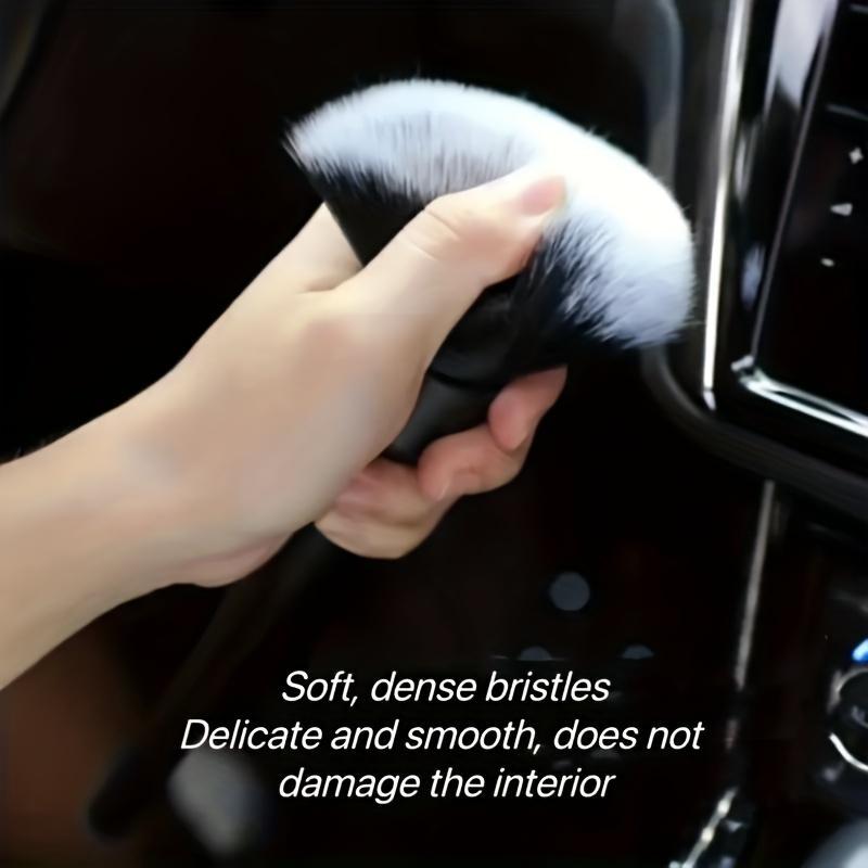 Car Interior Detailing Brush, Soft Bristle Cleaning Brush, Car Dusting Brush, Auto Detail Brush, Car Dash Duster Brush, Car Interior Cleaning Tool