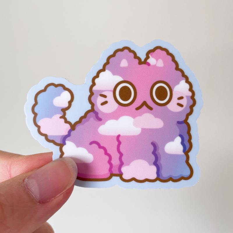 Cute Cat Heavy Duty Waterproof Vinyl Stickers - Vol 1