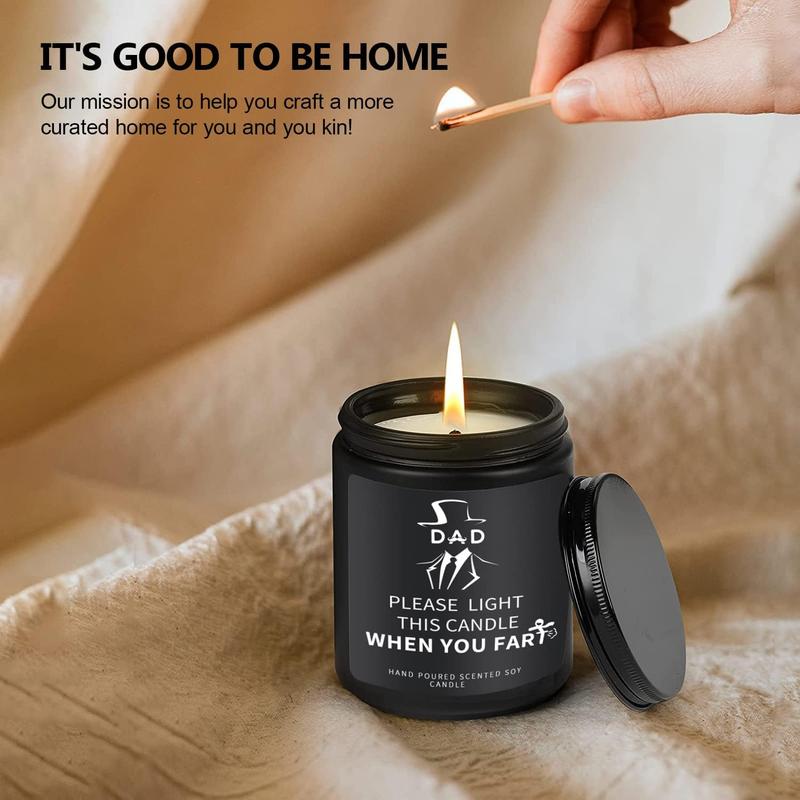 Gifts for Dad, Dad Gifts from Daughter Son, Fathers Day Birthday Gifts for Dad Grandpa, Gifts for Dad Who Wants Nothing, Soy Candle, Long Burning & Highly Scented UDIKEFO