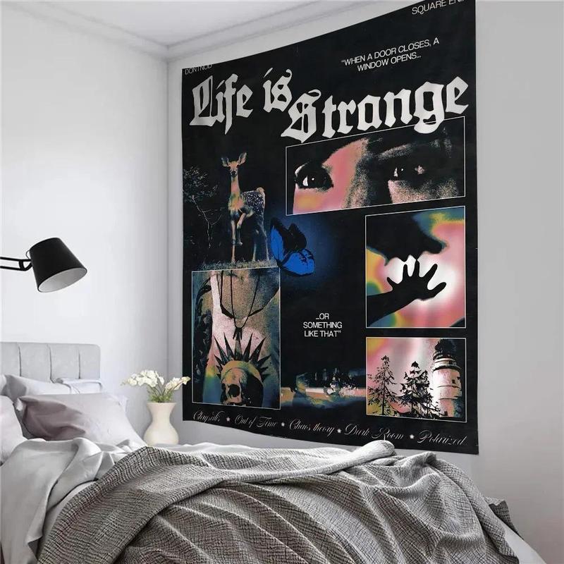 Life is Strange 2 Printed Large Wall Tapestry Hanging Tarot Hippie Wall Rugs Dorm Home Decor