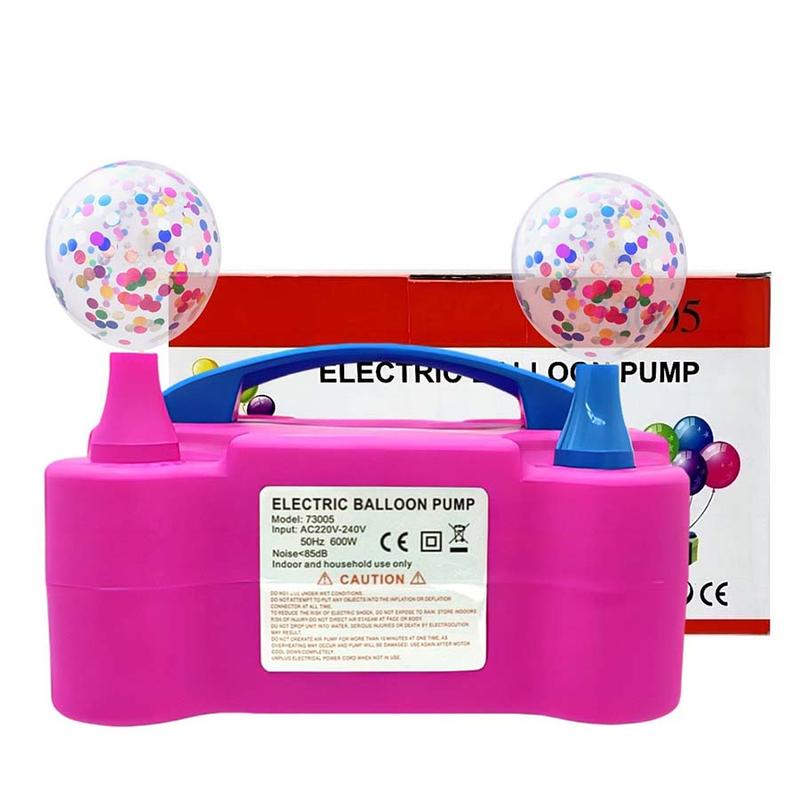 Electric Balloon Pump, 1 Count Double Hole Electric Balloon Inflator, Balloon Air Pump for Birthday Party Wedding Decoration