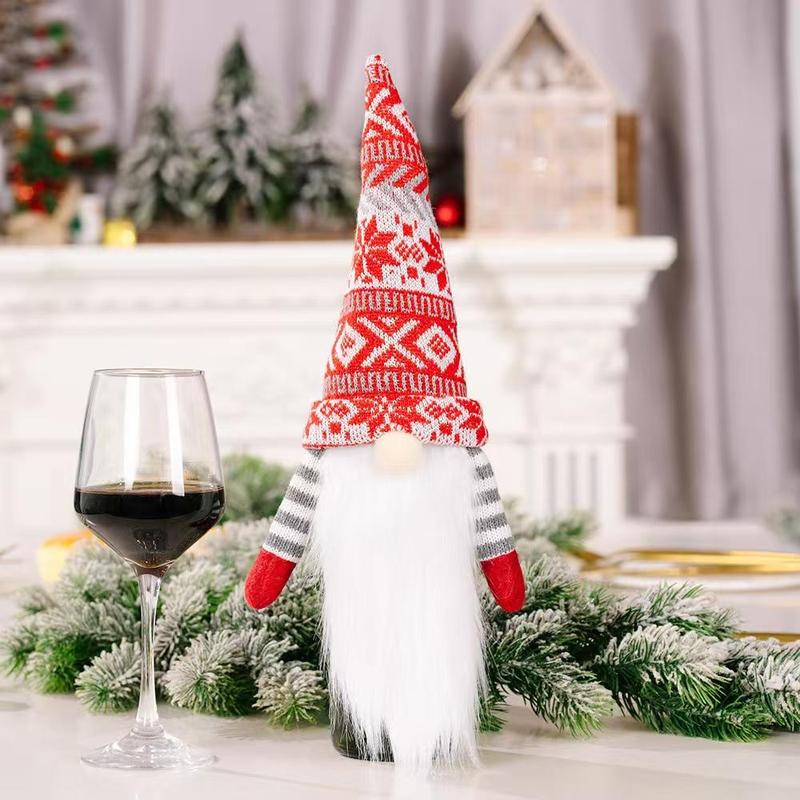 Christmas Gnome Doll, 4 Counts set Cute Gnome Doll Decoration, Home Decor for Living Room Bedroom Party, Festive & Party Supplies