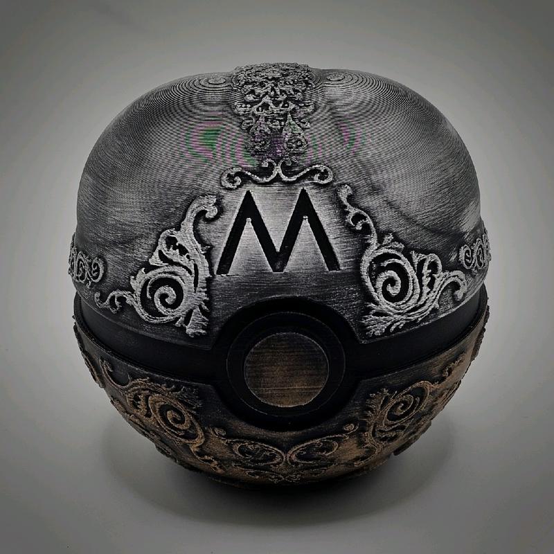 Master Pokeball 3d Printed Statue