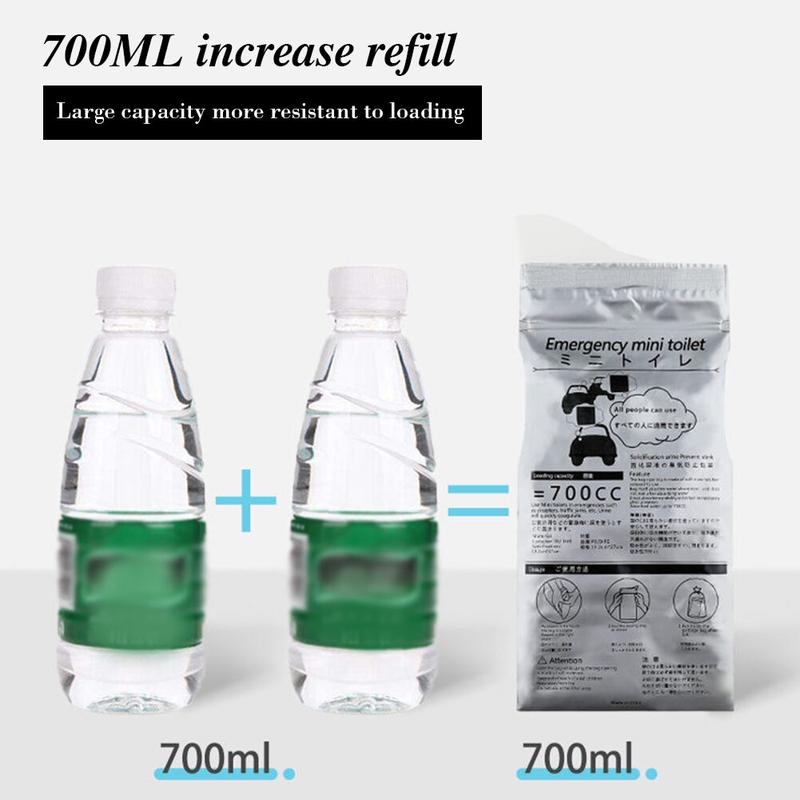 Car Toilet Road Trip Car Emergency Urine Bag Travel One-Time Convenient Emergency Outdoor Camping Common