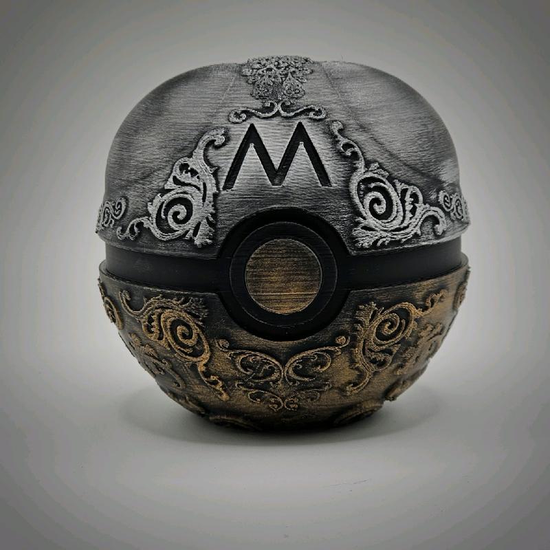 Master Pokeball 3d Printed Statue