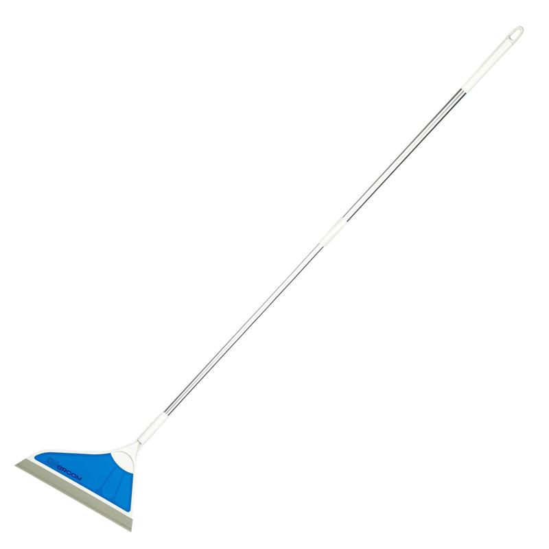 Helio Air Broom, All Surface Lightweight Silicone Broom, Squeegee, Pet Hair Remover, Indoor Cleaning