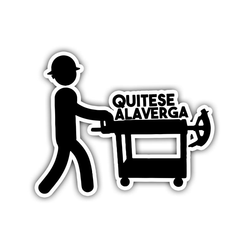 Quitese Alaverga Electrician Sticker