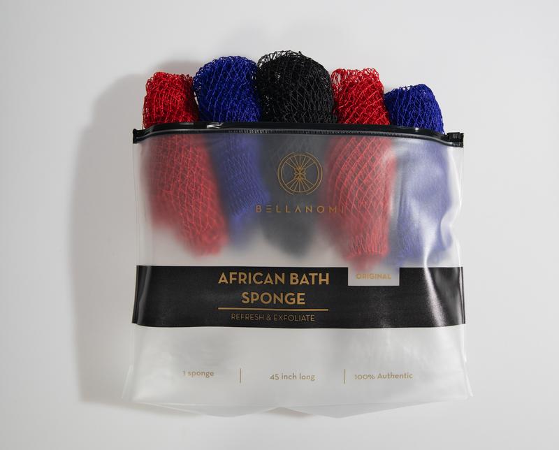 PICK YOUR BUNDLE 5 PCS African Exfoliating Net Sponge Bundle, Ethically sourced from Nigeria