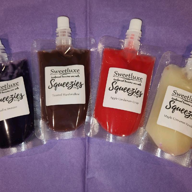 Sweetluxe Squeezies Squeezable Wax Melts Over 60 Scents Candle Decor