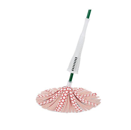 Libman Wonder Mop.  Green and White Handle. Cleaning Steel