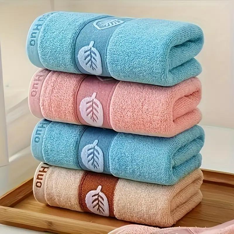 Soft Absorbent Towel Set, 3 Counts set Comfort Towel Set for Home and Travel, Bathroom Supplies for Home Hotel Salon Dormitory