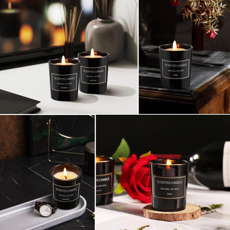 8-Pack Home Scented Candles – Aromatherapy Jar Candles with Long-Lasting Fragrance, Smoke-Free, Perfect Gift Set for Women, Ideal for Valentine’s Day, Birthday, and Mother’s Day Decor Christmas