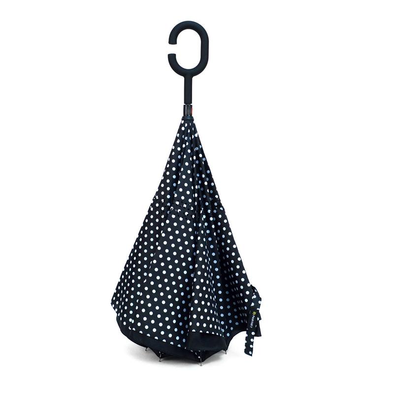 Polka Dot  Double Layer Inverted Umbrella - UM5022