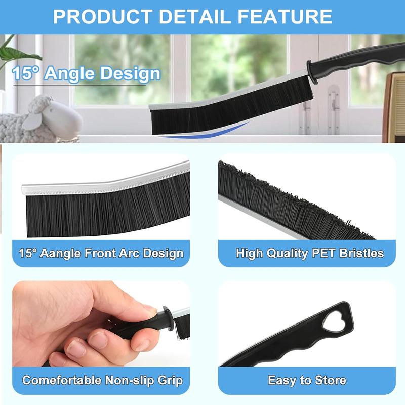 11Pcs Crevice Cleaning Brush Set for Kitchen, Bathroom, Corner, Sink, Cup, Teapot, Bottle, Blender