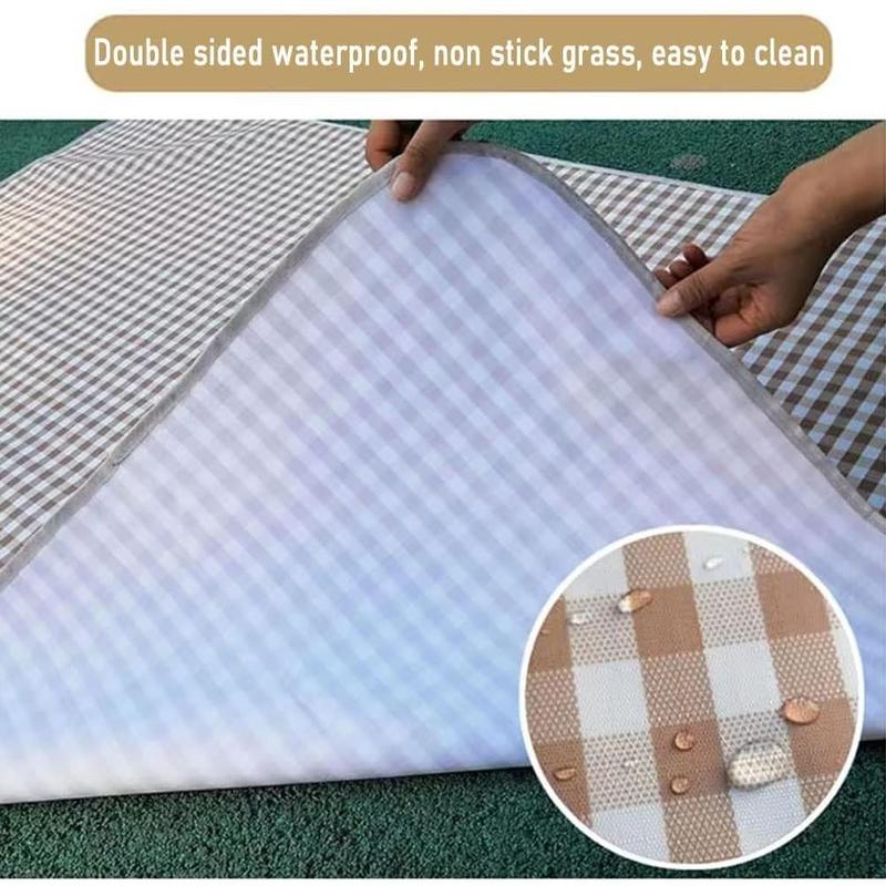 Outdoor Picnic Blanket, Extra Large Beach Blanket, Foldable Lightweight Waterproof Sand Mat, Picnic Blanket for Beach Camping Hiking Park Patio