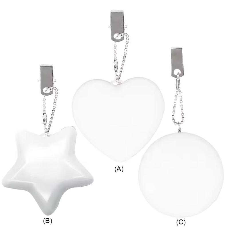 Purse Light Purse Glow Heart Hanbag Light Heart Glasses Handbags Pocket Automatic Special Effect Rave Festival Changing Miss