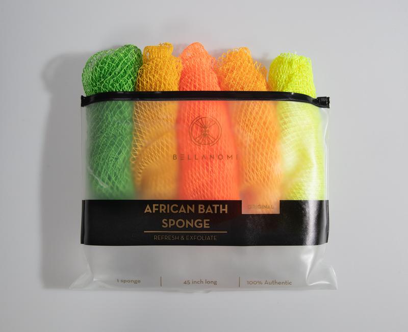 PICK YOUR BUNDLE 5 PCS African Exfoliating Net Sponge Bundle, Ethically sourced from Nigeria