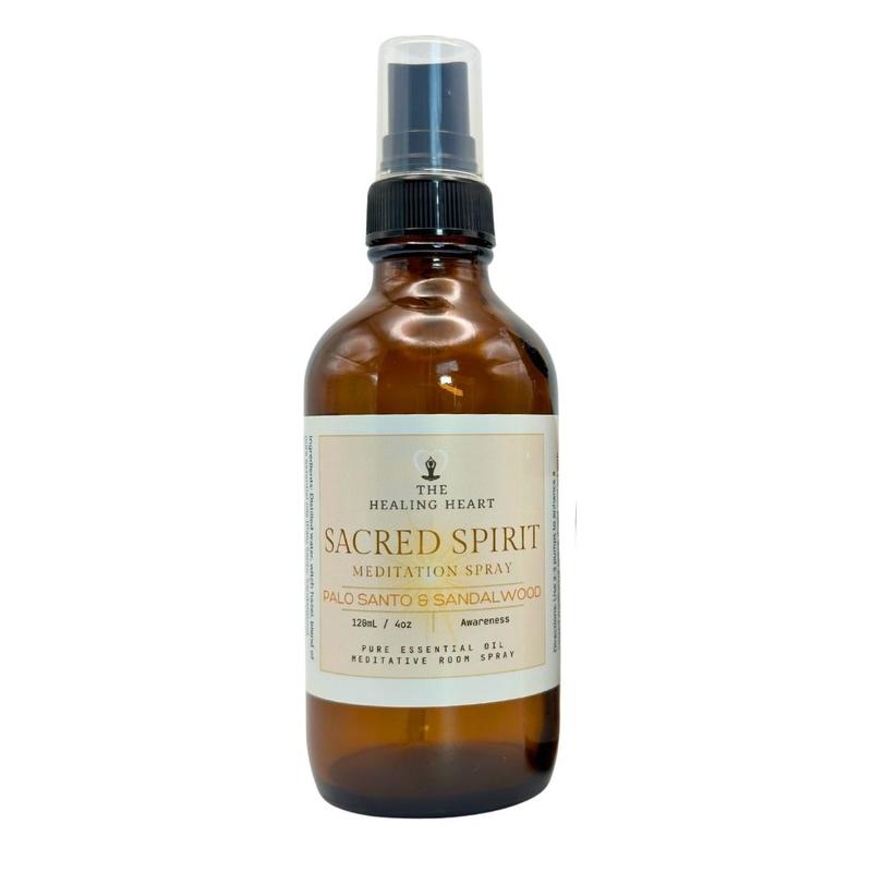 Sacred Spirit - Palo Santo & Sandalwood - Premium Room Spray, Long-lasting Aroma