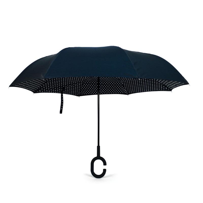 Polka Dot  Double Layer Inverted Umbrella - UM5022