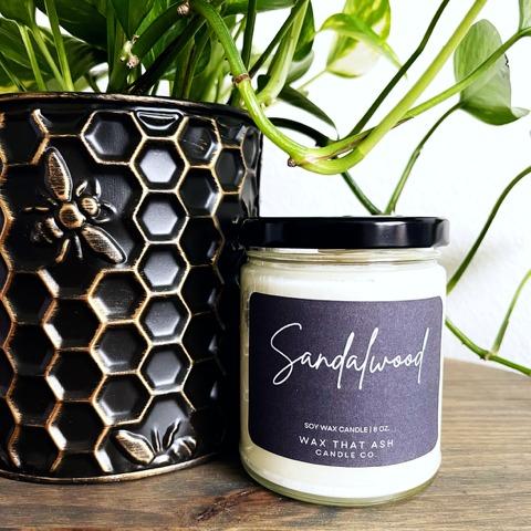 Hand Poured - 100% Soy Wax Candle - Phthalate Free Fragrance Oils Box Decor