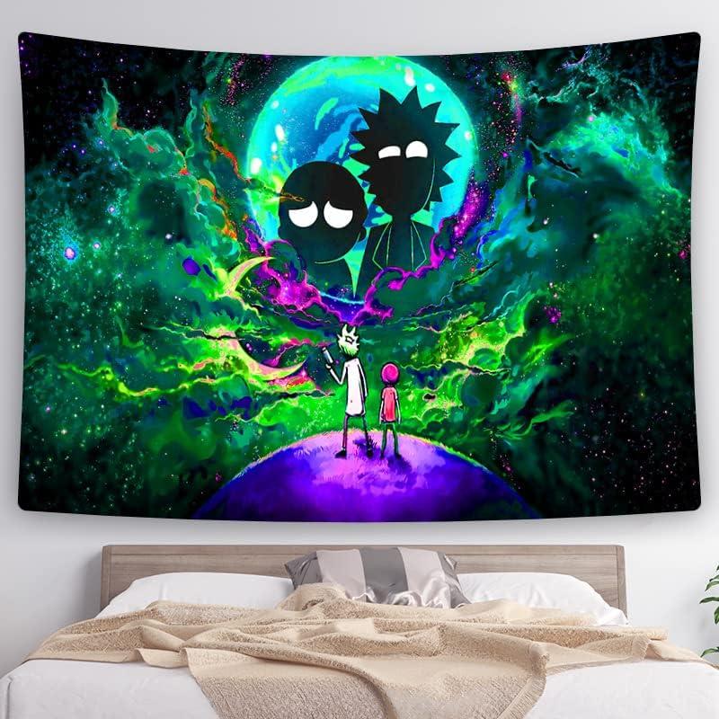 Anime Tapestry Cool Tapestry Hippie Tapestry Bedroom Aesthetic Wall Hanging Living Room Colorful Tapestries Decor-59.1× 51.2 in