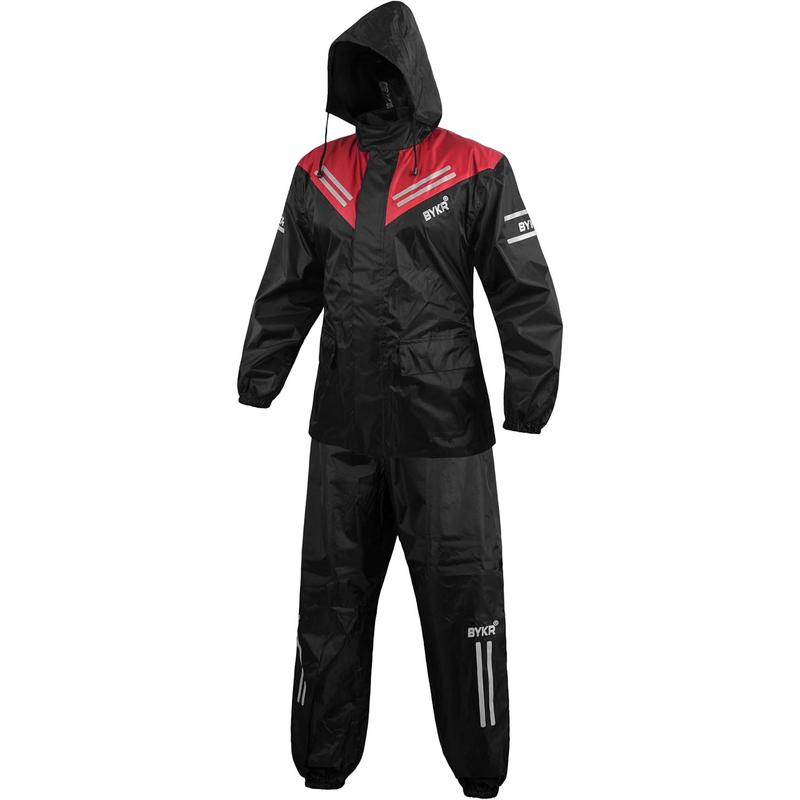 Waterproof Outdoors Motorcycle Rain Suits for Men & Women Cycling 2-Piece Breathable & Windproof Wet Weather Protection