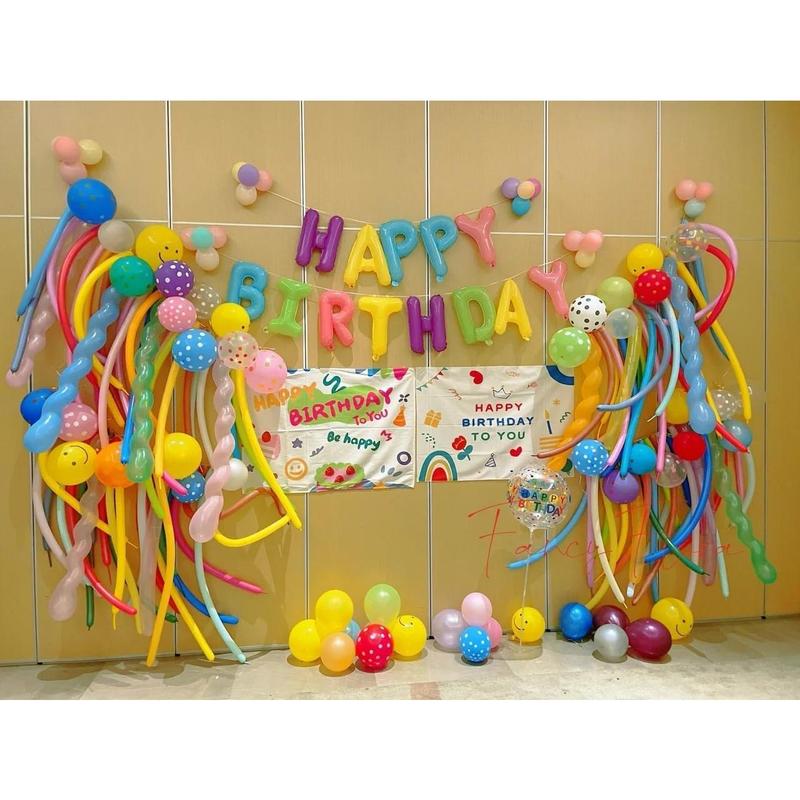 260 Balloons 100 Pack, Latex Assorted Color Long Balloons,Modeling Magic Twisting Balloons for Animal Shape Birthday Weddings Christmas Party Decoration